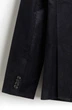 Чоловічий оксамитовий піджак Slim Fit (58182) XL Темно-синій - изображение 7