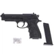 Страйкбольний пістолет Beretta 92 Galaxy G052B пластик чорний - изображение 4