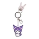 Брелок для ключів Kite Kuromi "Кошенятко Куромі" PVC-матеріал фіолетовий (HK24-3001-2) - зображення 3