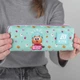 Пенал Kite Garfield "Котёнок Гарфилд" 19х7х4 см 1 отдел прямоугольный на молнии бирюзовый (GF25-642-2) - изображение 6