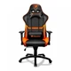 Крісло геймерське Cougar Armor Black/Orange, дихаюча екошкіра, сталевий каркас, чорний+оранжевий - зображення 1