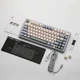 Игровая Клавиатура AULA F75 White-Green Беспроводная Механическая 2.4G/Bluetooth/USB type-c RGB Подсветка С Поддержкой HOT-SWAP - изображение 6