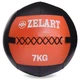 М'яч набивний медичний для кросфіту WALL BALL Zelart Чорний-Помаранчевий (вага 7 кг) FI-5168-7 - зображення 1