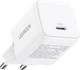 Сетевое зарядное устройство Ugreen X512 USB-C 20W PD3.0 QC4.0 GaN Fast Charger White (UGR-55554) - изображение 2