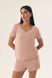 Пижама: футболка и шортики Henderson 48(XL) Песочный (112452) - изображение 1