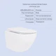 Унитаз подвесной Jay Ultra Quiet QT07335177W 485х360х320 + Tern Ultra Quiet QT17332303ASW 490x365x325 - изображение 3