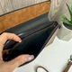 Клатч мужской экокожа на молнии светло-коричневый - изображение 4