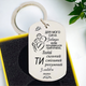 Брелок на ключи с гравировкой "Для мого сина" - подарок от папы - изображение 1
