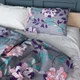 Простынь MirSon Бязь 17-0738 Lavender Smoke Blooms 150х220 см (2200010842005) - изображение 3