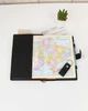 Обложка на блокнот А5 из натуральной кожи, цвет Черный. Leaflet Leather - изображение 3