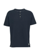 Футболка s.Oliver Waffle Henley Neck T-Shirt L Темно-синій 2161840-5852 - изображение 4