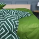 Простынь MirSon Ranforce Elite 17-0632&nbsp;Diamond&nbsp;Emerald 200x220 см (2200008466251) - изображение 1