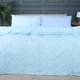 Простынь MirSon Ranforce Elite 17-0628&nbsp;Diamond&nbsp;Blue 200x220 см (2200008464141) - изображение 3