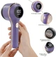 Акумуляторна машинка для стрижки видалення катишок UCC Hair ball trimmer BB-002 для одягу 5 Вт Фіолетовий - зображення 3