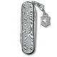 Швейцарский складной нож Victorinox CLASSIC SD Brilliant Damast 0.6221.34 - изображение 3