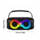 Музыкальная портативная вluetooth колонка Portable Wireless Speaker Et 311 Бумбокс 1800мАч 10Вт microSD Черный - изображение 2