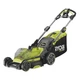 Газонокосилка аккумуляторная Ryobi ry18lmx40b-0, one+ 18в, 40см, 40л, 18.2кг, 25-70мм, бесщет., мульчирование, до 400м2 (без акб и зу) 5133005479 - изображение 2