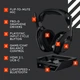 Навушники бездротові ігрові Logitech G Astro A50 X Omni-Platform Wireless+ з базовою станцією для PS5 Xbox - зображення 2