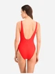 Купальник слитный женский Puma Swim Women Swimsuit 1P 90768502 M Red (8718824818641) - изображение 5