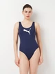 Купальник слитный женский Puma Swim Women Swimsuit 1P 90768501 XL Navy (8718824818610) - изображение 1