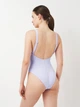 Купальник слитный женский Adidas Iconisea Swimsu JF6330 40 Vioton (4067901785555) - изображение 2