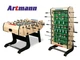Настільний футбол ARTMANN VALENCIA 140×75×89 см, професійний ігровий стіл для дому та офісу, 4 м'ячі, МДФ - зображення 1