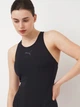 Купальник слитный женский Puma Swim Women Raceback Swimsuit 94706801 M Black (8720245819688) - изображение 3