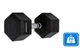 Гантель шестигранная Thunder 20 кг (HEXAGONAL-DUMBBELLS-20KG) - изображение 2
