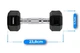 Гантель шестигранная Thunder 2,5 кг (HEXAGONAL-DUMBBELLS-2,5KG) - изображение 5