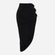 Пляжная юбка женская Trendyol TBESS24PR00014 L Черная (8683049609537) - изображение 11