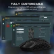 Бездротова ігрова мишка ATTACK SHARK R5 Ultra BLACK Карбонова, ультралегка (2.4G, Bluetooth), PAW3950MAX, 42000 DPI, 8K - зображення 7