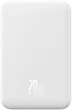 УМБ Baseus Magnetic Mini Wireless Fast Charge Power Bank 20000mAh 20W White (PPCX150002) - зображення 2