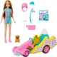 Лялька Барбі Стейсі Картинг з цуценям Порятунок Barbie Stacie The Rescue Movie with Go-Kart (HRM08) - зображення 3