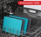 Набір ультратонких дошок Dexas Flex Mats Set Флекс Мат M 28х20см 4шт Чорний/Блакитний (6014PK6) - зображення 5