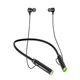 Бездротові Bluetooth навушники Hoco ES72 Benevolent neck-mounted BT earphones |портативна стерео гарнітура на шию, вакуумні, Bluetooth 5.4, до 30 годин відтворення, 200 мАг, вбудований мікрофон, швидке заряджання| Чорний - зображення 1