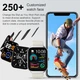 Смарт-годинник Smart Watch 1.96" для дзвінків із вимірюванням кисню в крові, водонепроникний IP68, бежевий - зображення 7