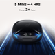 Бездротові навушники TWS Anker SoundCore Liberty 4 Pro Black matte, ANC, HI-Res, 10H Playtime - зображення 6