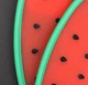Кухонная доска двусторонняя Dexas Watermelon Cutting and Serving Board АРБУЗ 43,5х30,5 червоний (476) - изображение 4