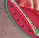 Кухонная доска двусторонняя Dexas Watermelon Cutting and Serving Board АРБУЗ 43,5х30,5 червоний (476) - изображение 6