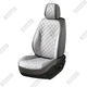 Накидки на сиденья авто 5D ELEGANT SORRENTO 700 153 серые (алькантара + эко-кожа) ПОЛЬША - изображение 2