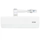 Автоматичний дверний дотягувач RYOBI D-1554 Glossy White для міжкімнатних і вхідних дверей з регулюванням швидкості зачинення (99-00012865) - зображення 1