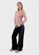 Лонгслив женский Fashion розовый 103790_M - изображение 4