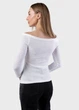 Лонгслив женский Fashion білий 103789_S - изображение 3