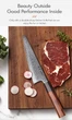 Японський ніж Santoku з дамаської сталі у подарунковій упаковці TURWHO 6" універсальний (VG10 Steel-6"U) - зображення 2