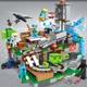 Конструктор Minecraft 587 деталей SJ82003 Гірська печера Майнкрафт MineWorld My World - зображення 4
