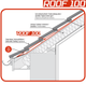 Диффузионная мембрана Roof 100 1,5х50 м, 75 м2, 100 г/м2 - изображение 6