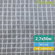Армированная пленка Fortex 2,7х50 м, 135 м2, 180 г/м2, прозрачная - изображение 4