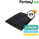 Агротекстиль тканый Fortex AgroTex, черный, 2,10х5 м, 10,5 м2 - изображение 1