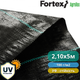 Агротекстиль тканый Fortex AgroTex, черный, 2,10х5 м, 10,5 м2 - изображение 3
