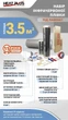 Плёночный теплый пол набор под ламинат 3.5 м², 770 Вт / Подложка, регулятор, сопутствующие - изображение 2